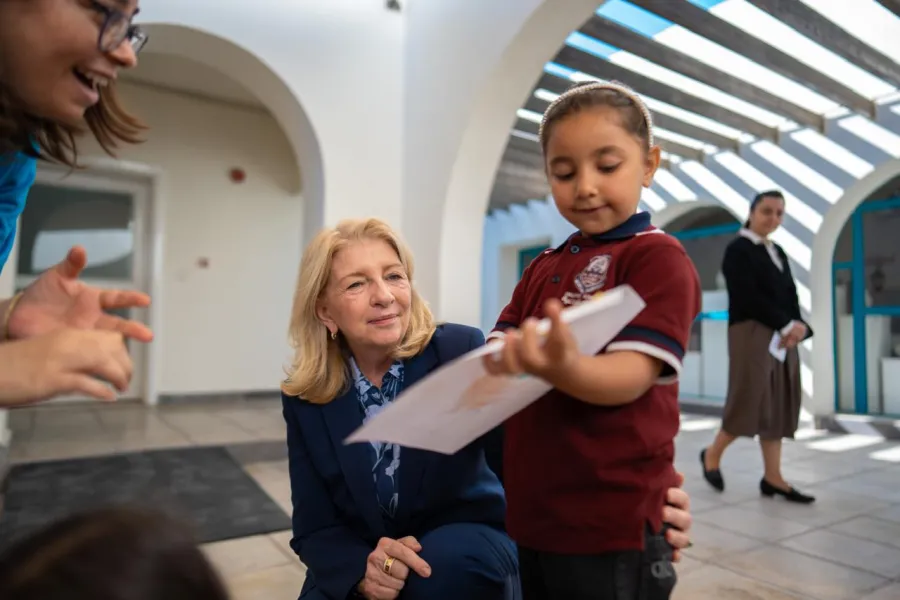 UNICEF Executive Director calls for sustained support for children in Jordan as funding declines