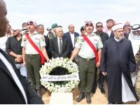العيسوي ينقل تعازي الملك وولي العهد بوفاة سلامة الحجايا