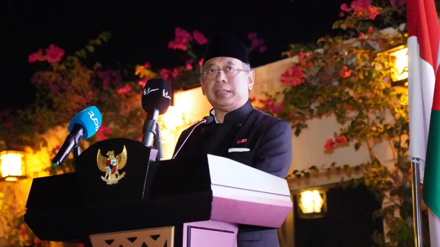 Indonesian ambassador hails deepening ties with Jordan at independence reception