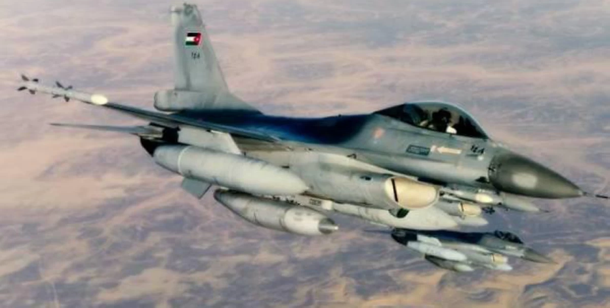 Jordanian Air Force strikes militant targets in southern Syria, army says