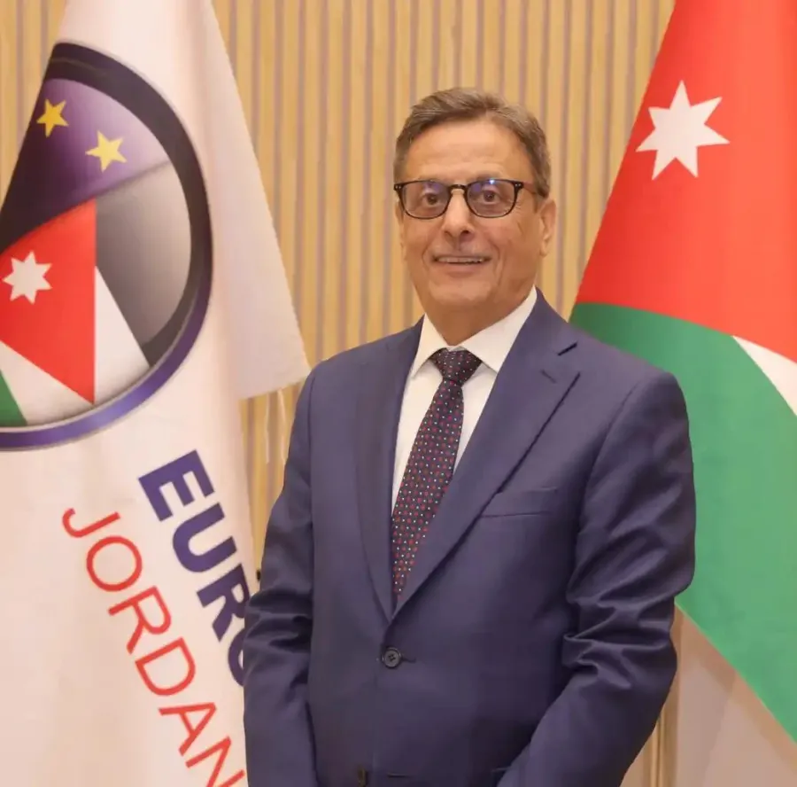 EuroCham Jordan honors founding board secretary Anwar Obeidat