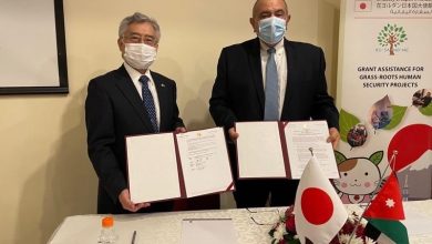 Photo of A Japanese grant to establish  community center in Jerash Camp