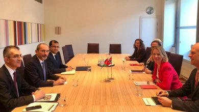 Photo of Safadi , Norwegian counterpart discuss ties , Region