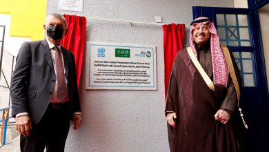 Photo of UNRWA inaugurates Saudi-Funded Amman New Camp School