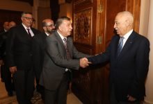 صورة العيسوي يلتقي مجموعة من المتقاعدين العسكريين من محافظة الكرك