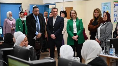 صورة Ireland’s Minister of State visits Amman New Camp