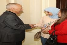 Photo of العيسوي يلتقي رئيسة واعضاء الملتقى الثقافي للمكفوفين