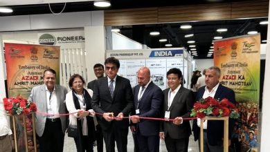 Photo of Ambassador Haleem inaugurates India pavilion at Arab Pharma Expo