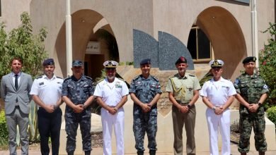 Photo of EUNAVFOR Operation ATALANTA commander visits Royal Jordanian Navy