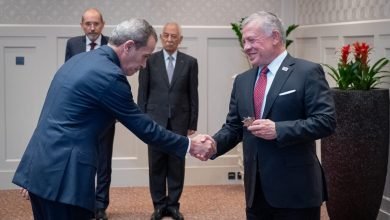 Photo of King swears in new ambassadors