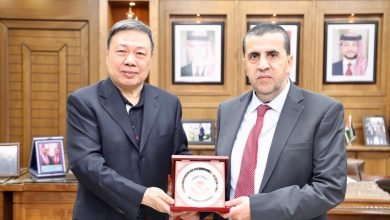 Photo of Al-Balqa’a Applied University discusses educational partnerships with Chinese delegation