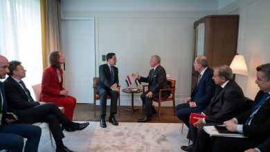 Photo of King discusses Gaza with PMs of Iraq, Netherlands, Slovenia, and Iraq Kurdistan Region president in Munich