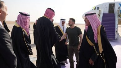 Photo of Zelensky pays unannounced visit to Saudi Arabia