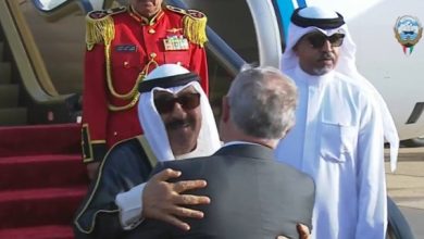 Photo of King, Crown Prince receive Kuwait Emir at Marka Airport