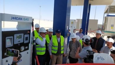 Photo of Jordan’s first compressed natural gas station launched in Al-Risha