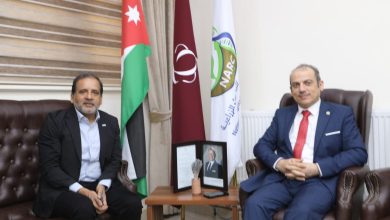 Photo of NARC Director General meets ICA Regional Director , discuss agricultural advancement in Jordan