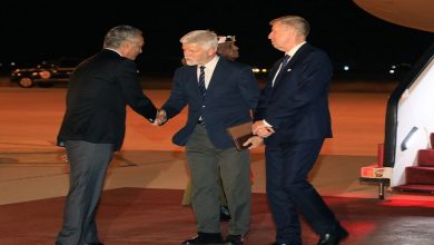 Photo of Czech president arrives in Amman