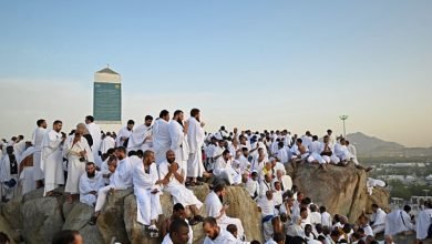 Photo of More than a million pilgrims pray on Mount Arafat in Hajj climax