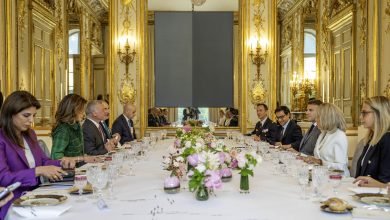 Photo of King, France president discuss dangerous developments in Gaza