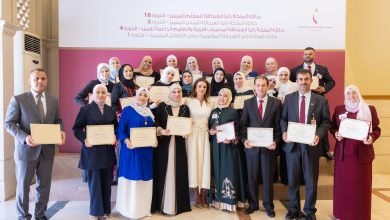 Photo of Queen Rania honors winners of 2024 Queen Rania Award for Excellence in Education