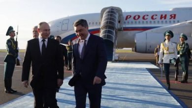 Photo of Putin arrives in Astana for Shanghai Cooperation Organization Summit