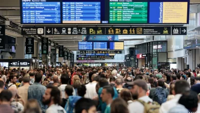 Photo of French rail lines disrupted by ‘coordinated sabotage’ ahead of Paris Olympics Opening Ceremony