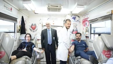 Photo of Blood donation campaign at Al-Kindi Hospital