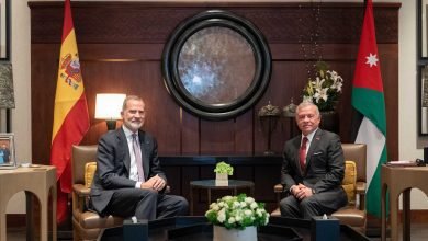 Photo of King meets Spain monarch, stresses need to stop war on Gaza, Lebanon