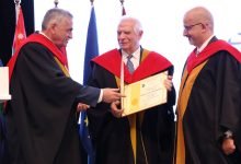 Photo of University of Jordan awards Honorary Doctorate to EU’s Josep Borrell