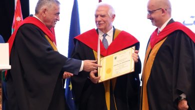 Photo of University of Jordan awards Honorary Doctorate to EU’s Josep Borrell