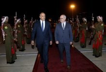 Photo of President of Estonia arrives in Amman