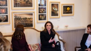 Photo of Queen meets Business, Professional Women Association member in Amman