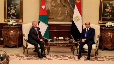 Photo of King, Egypt president renew call for ending war on Gaza, reaffirm solidarity with Lebanon