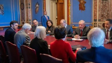 Photo of King meets US Congress leaders, chairs, members of House, Senate committees