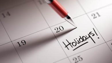 Photo of Jordan’s official holiday calendar for 2025