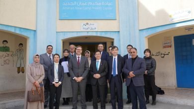 Photo of Japan’s vice-minister visits Amman Refugee Camp