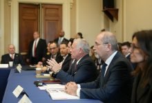 Photo of King meets Senate leaders, House Foreign Affairs Committee on Capitol Hill