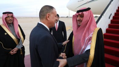 Photo of Saudi interior minister arrives in Jordan for official visit