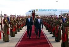 Photo of Kazakh President Tokayev arrives in Amman for official visit