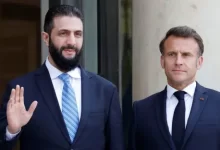 Photo of Syrian leader meets Macron in first European visit