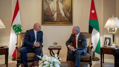 Photo of King, Lebanon president hold talks at Basman Palace