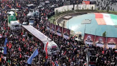 Photo of Iran holds funeral for commanders and scientists killed in war with Israel