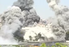 Photo of Israel launches heavy airstrikes in Damascus, vowing to protect Druze