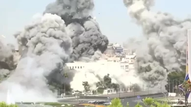 Photo of Israel launches heavy airstrikes in Damascus, vowing to protect Druze