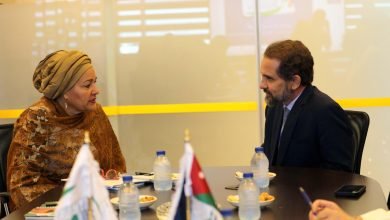 Photo of Prince Mired, UN Deputy Secretary-General discuss advancing disability rights in Jordan