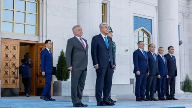 Photo of King arrives in Kazakhstan