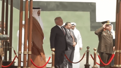 Photo of King receives Qatar Emir at Marka Airport
