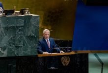 Photo of King from New York: Global rally behind two-state solution sends clear message conflict must end
