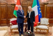 Photo of King, Italy PM call for ensuring implementation of Gaza agreement