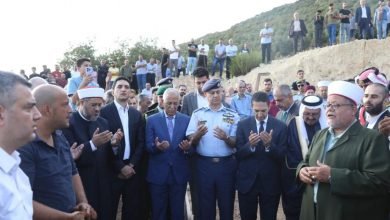 Photo of العيسوي يشارك في تشييع جثمان قائد سلاح الجو الأسبق القضاة